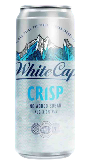 White Cap Crisp Can - 330ml