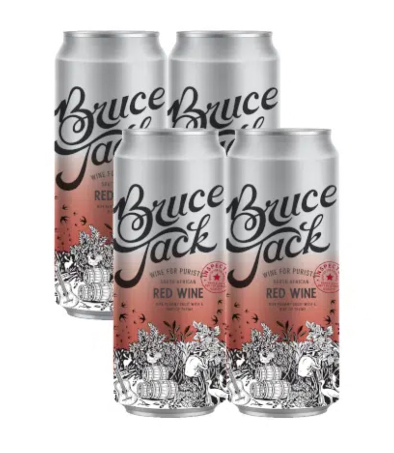 Bruce Jack Canned Red Wine 0.25L